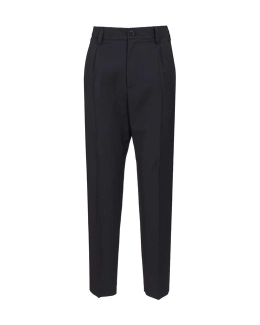 Barena Blue Roxanne Pleated Pants