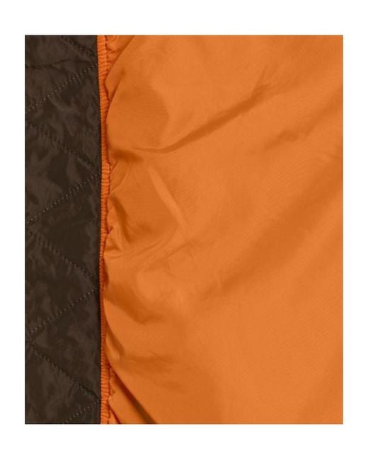 Sacai Brown Treated Nylon Twill Jacket for men