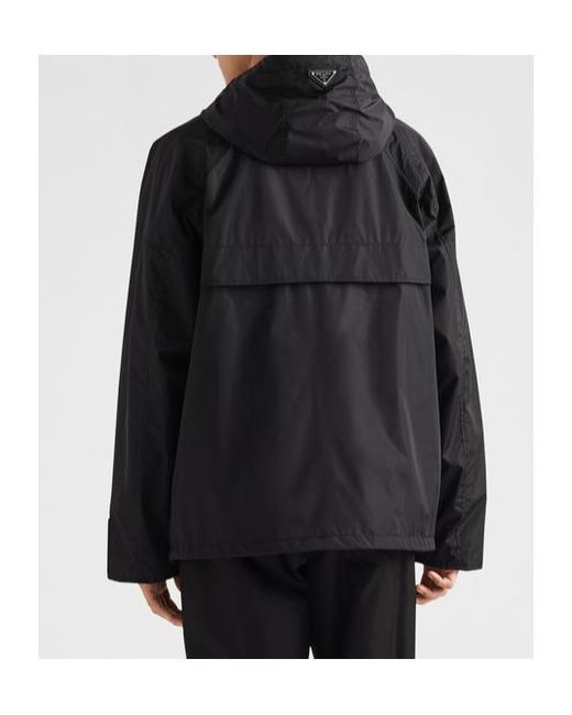 Prada Blue Technical Fabric Jacket for men