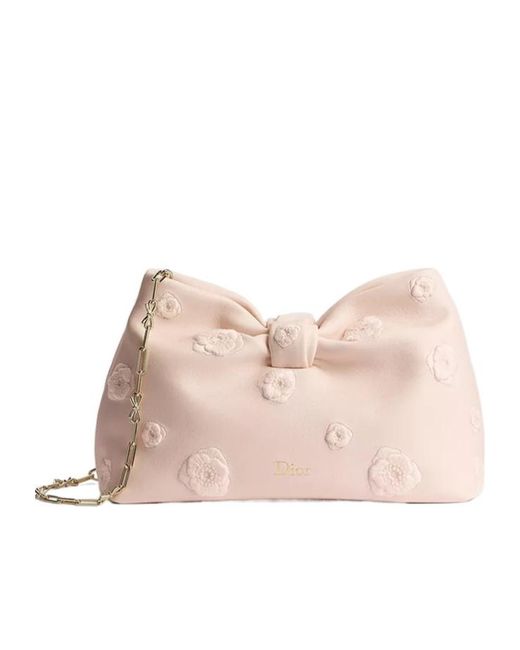 Dior Pink Small Bow Bag