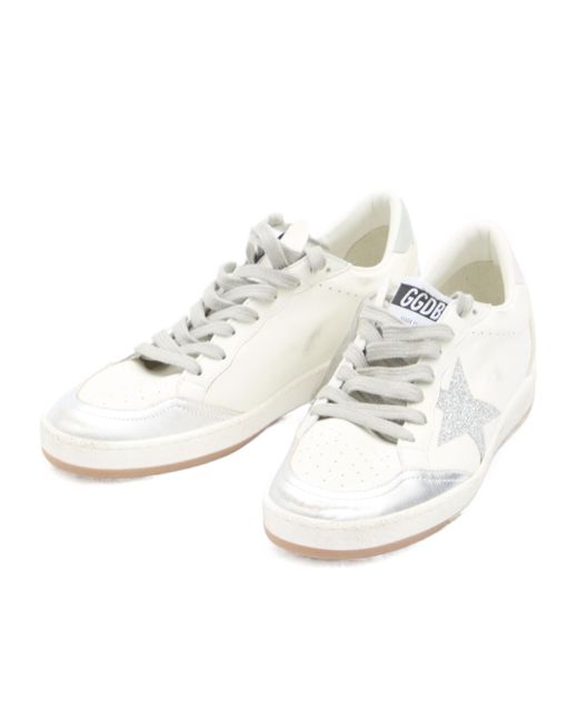 Golden Goose Deluxe Brand White Ball-star Sneakers