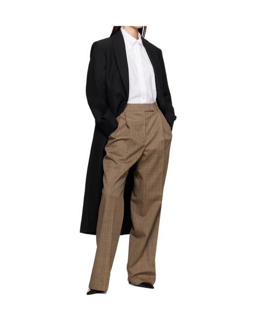 Rohe Black Shawl Lapel Coat