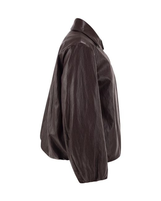 Herno Brown Long-Sleeve Jacket