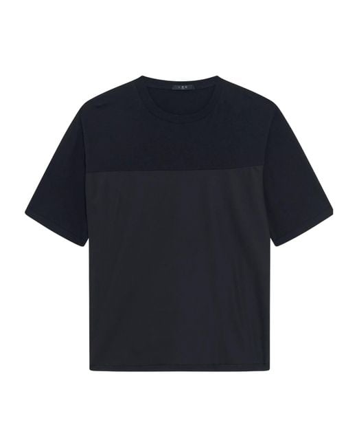 IRO Blue Short-Sleeved T-Shirt for men