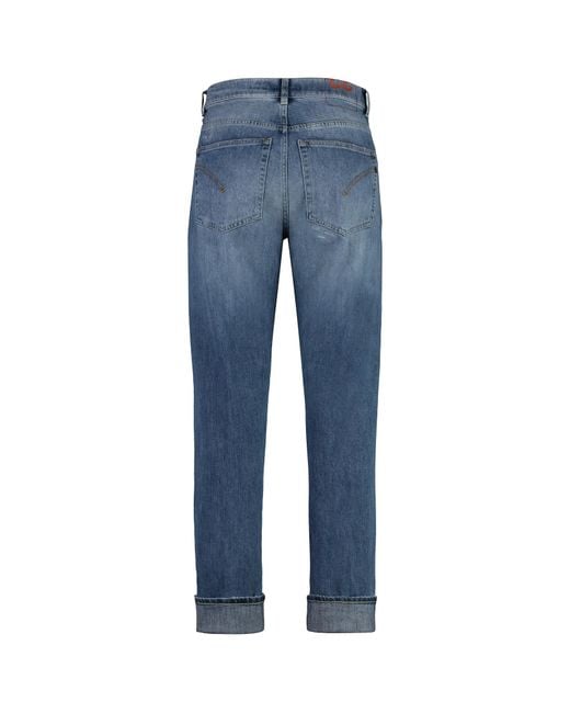 Dondup Blue Paco Slim Tapered Jeans for men