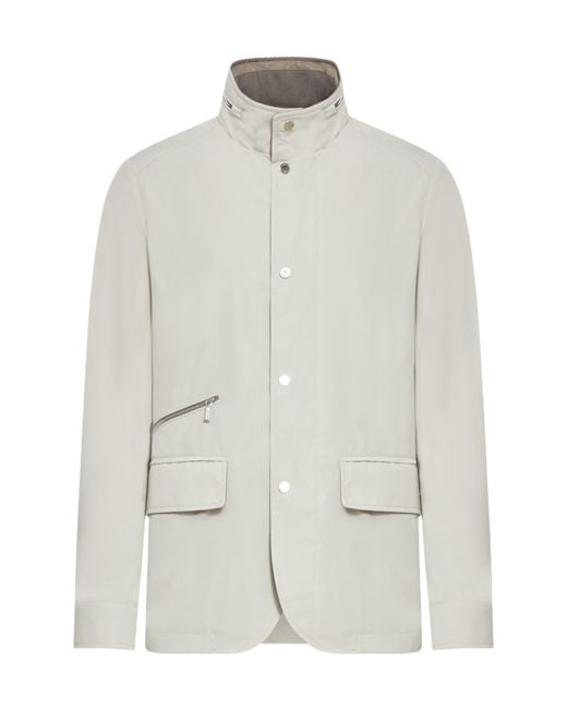Moorer White Sten-At Jacket for men