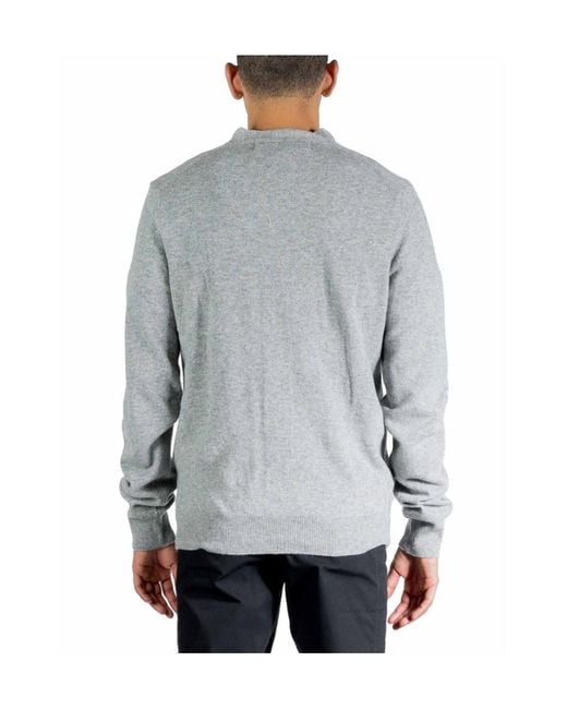 COMME DES GARÇONS PLAY Gray Heart Decal Cardigan for men