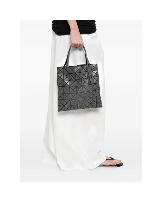 Issey Miyake Black Prism Matte Tote Bag