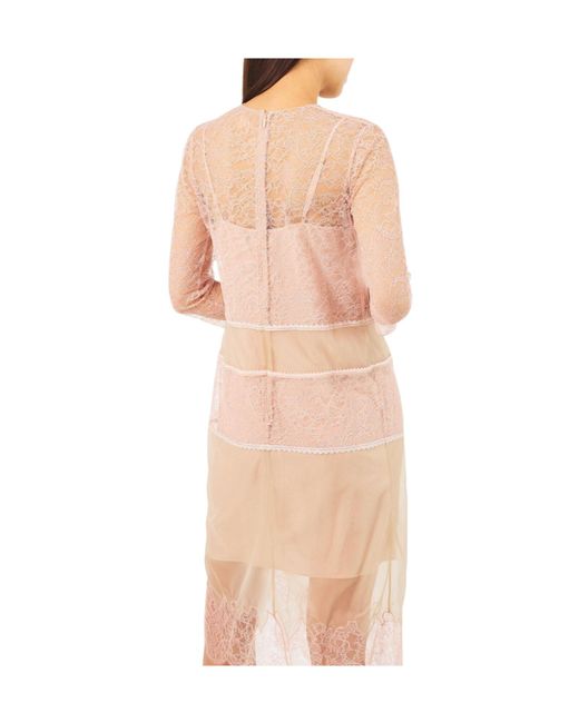 Fendi Pink Simple Dress