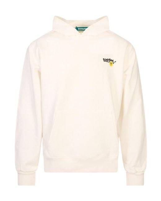 Barrow Natural Logo Printed Hoodie for men