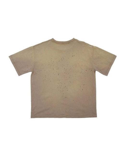 Satisfy Gray Mothtech Distressed T-Shirt for men