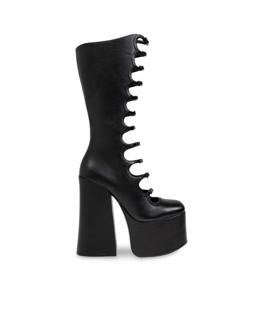 Marc Jacobs Black The Kiki Knee High Platform Boots