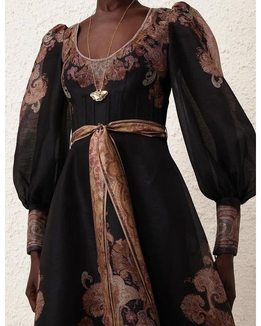 Zimmermann Black Dress