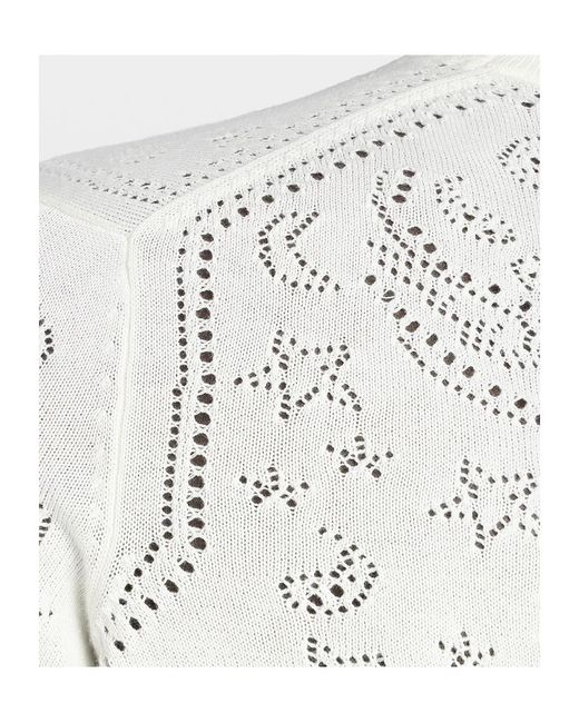 Zadig & Voltaire White Cardigan Manala