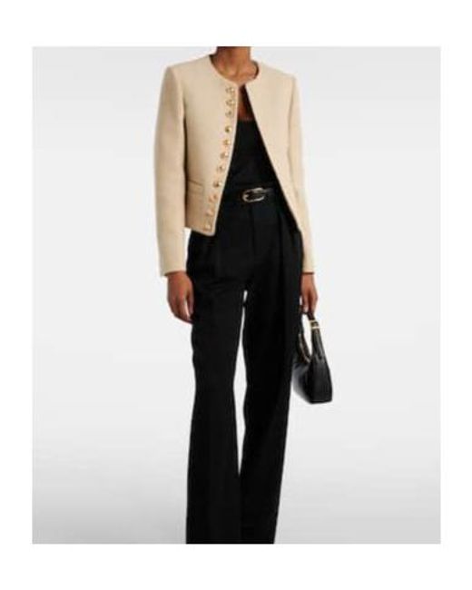 Nili Lotan Natural Button-Down Casual Jacket