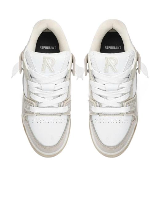 Represent White Studio Sneaker Mesh for men