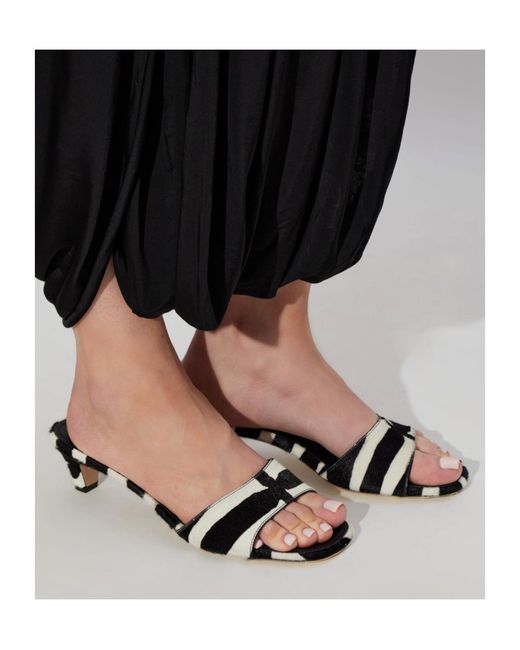 Ferragamo Multicolor Ferragamo Tatiana Printed Heeled Sandals