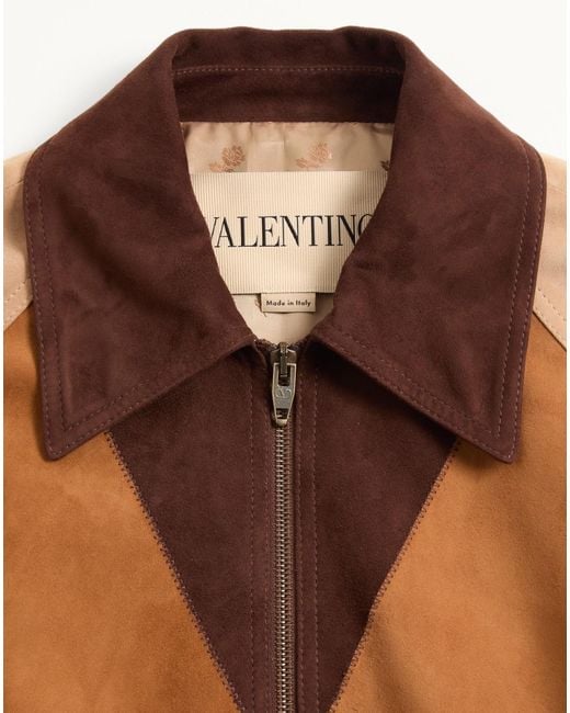 Valentino Natural Zip-Up Long-Sleeved Jacket for men