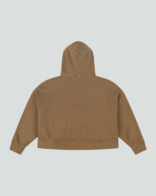 Entire studios Brown Kangaroo-Pocket Hoodie for men