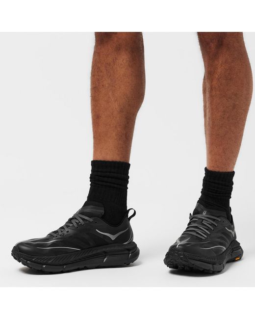 Hoka One One Black Performance Sneakers for men