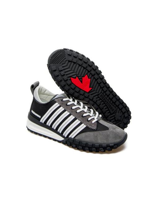 DSquared² Black Stylish Fw21 Sneakers for men