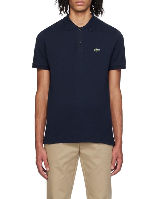 Lacoste Black Original L.12.12 Short-Sleeved Polo Shirt for men