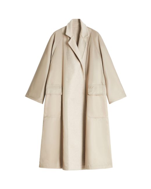 Max Mara Natural Double-Sided Ludmilla Icon Coat