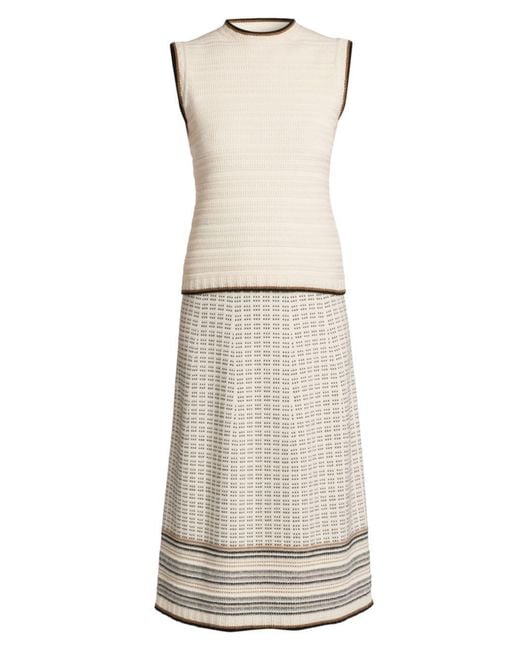 Loro Piana Natural Sleeveless Cashmere Sweater