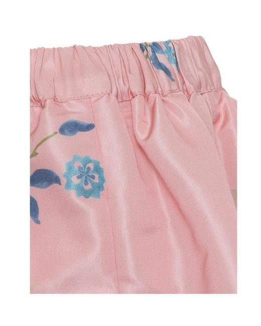 RED Valentino Pink Pattern Skirt