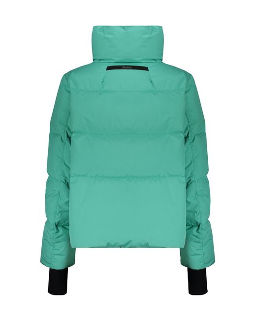 Herno Green High-Neck Down Jacket