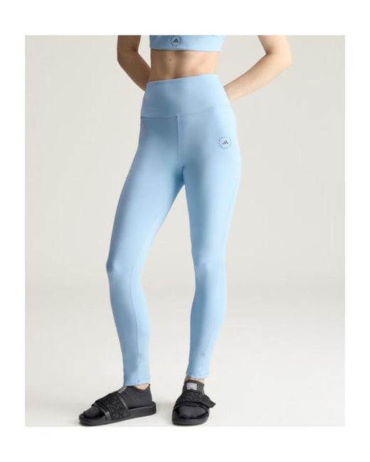 Adidas By Stella McCartney Blue Yoga 7/8 Leggings
