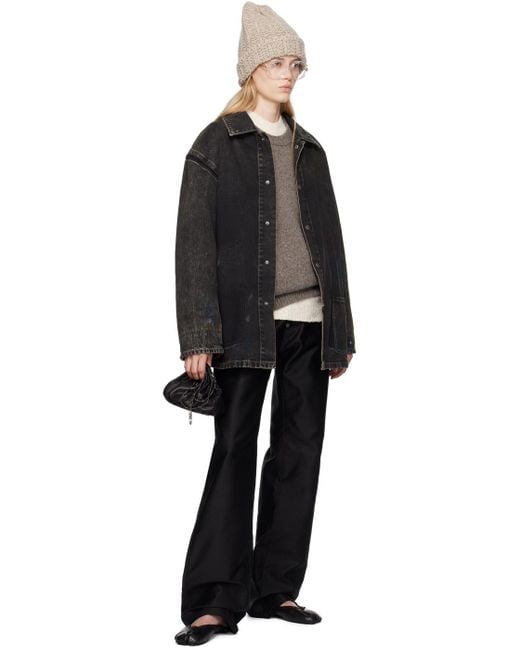 Maison Margiela White Crewneck Long Sleeved Jumper