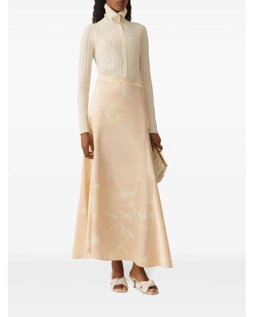 Fabiana Filippi Natural A-Line Skirt