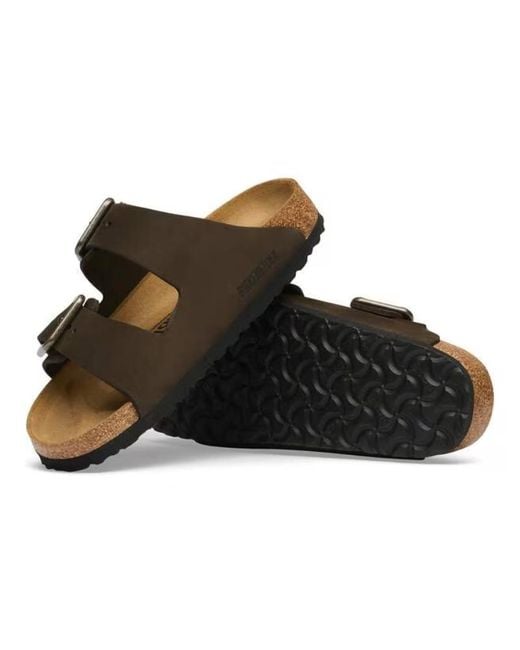 Birkenstock Brown Arizona Wire Buckle for men