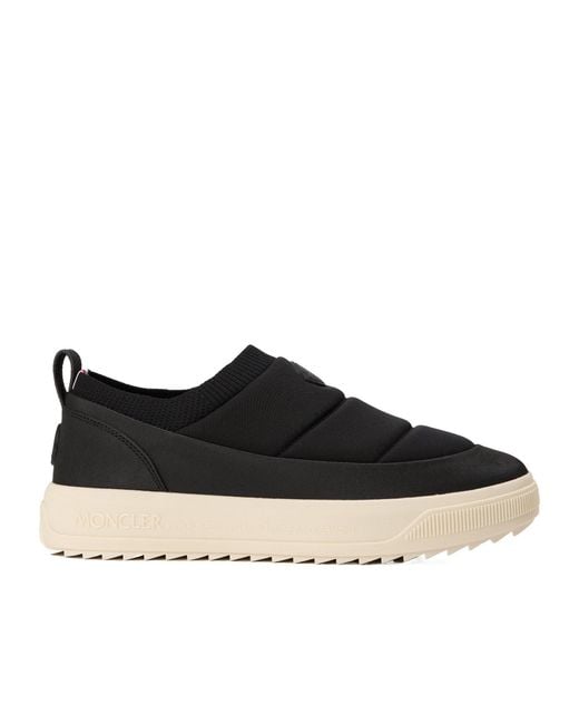 Moncler Black Low-Top Sneakers for men