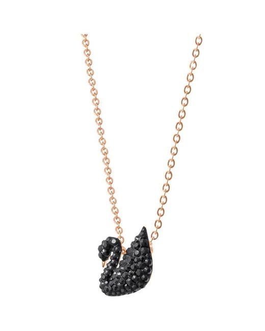 Swarovski White Swan Pendant Necklace