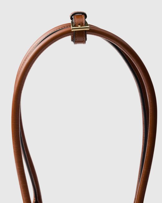 Prada Brown Bonnie Medium Leather Handbag