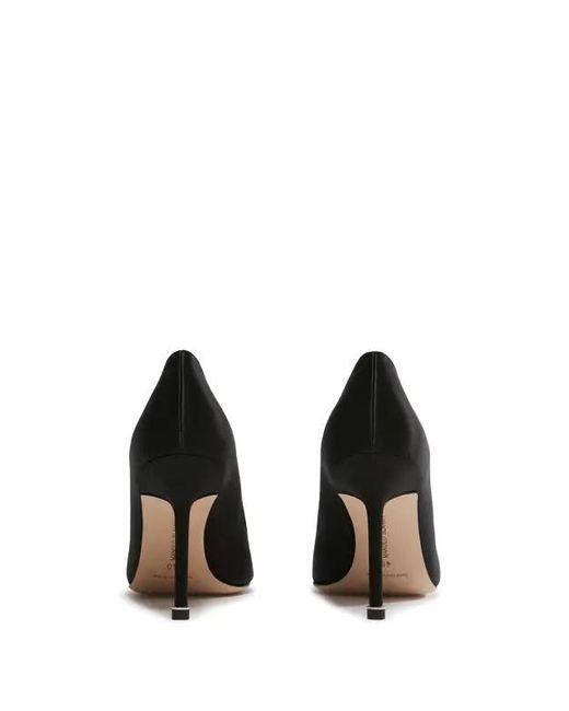 Manolo Blahnik Black Hangisi High Heels