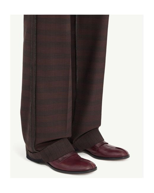 MM6 by Maison Martin Margiela Brown New Classic Stitch Moccasins