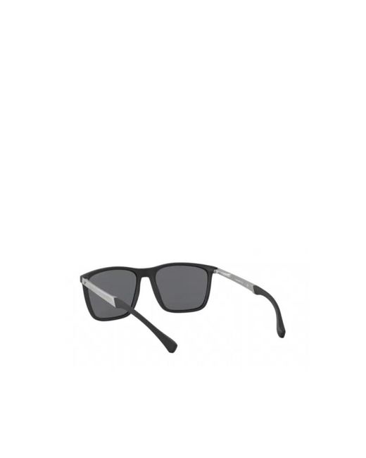 Emporio Armani Gray Logo Sunglasses for men