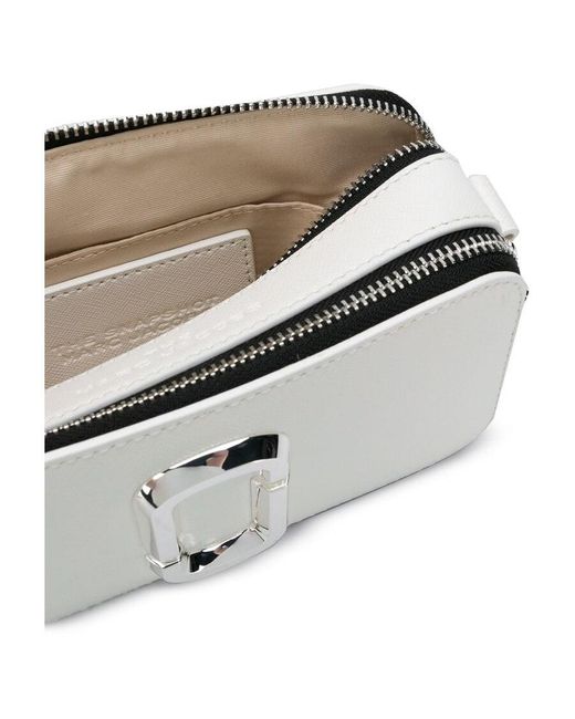 Marc Jacobs White Camera Strap Bag