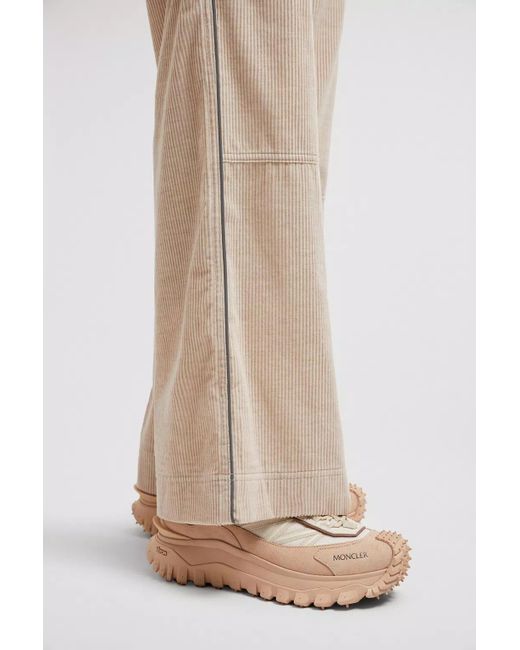 Moncler Natural Grenoble Corduroy Jogging Trousers