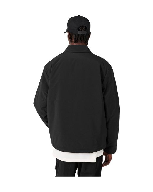 Represent Black Solid Color Casual Jacket for men