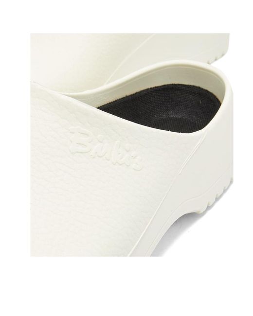 Birkenstock White Logo Muller Shoes