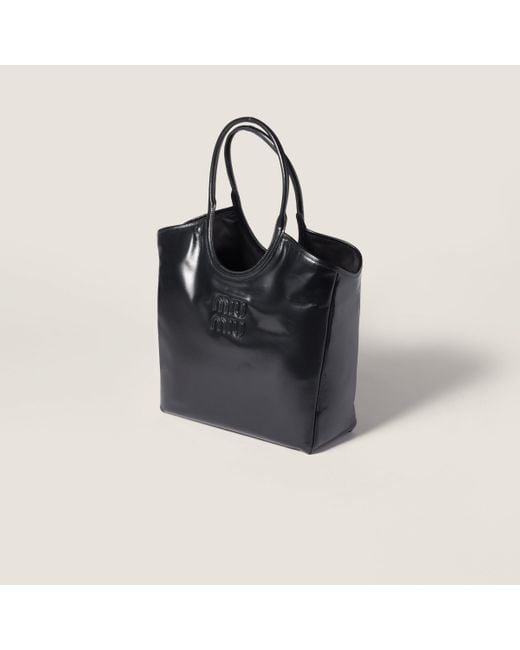 Miu Miu Black Ivy Leather Bag