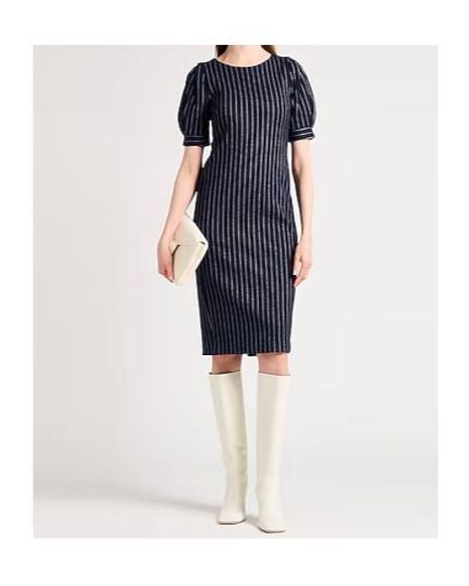 Max Mara Blue Sheath Dresses
