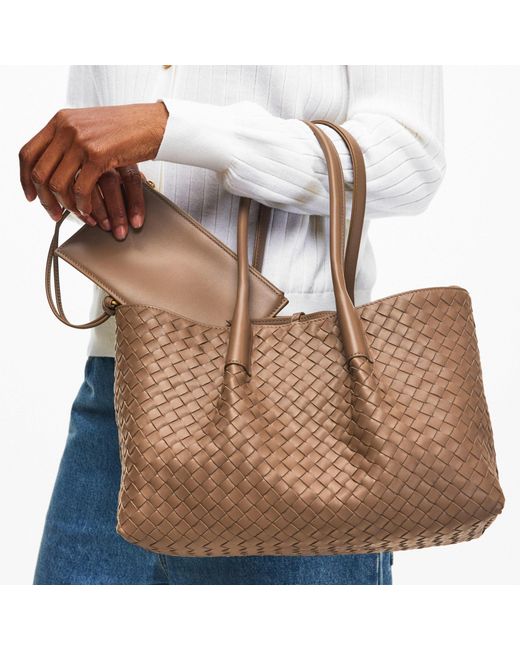 Bottega Veneta Natural Tote Bag
