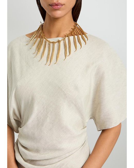 Jacquemus White Le Collier Haricots Necklace
