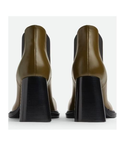 Bottega Veneta Brown Cliff Chelsea Ankle Boot
