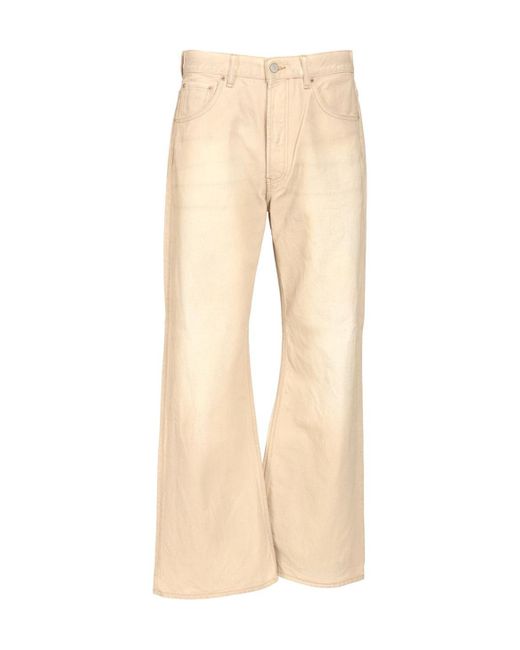 Acne Natural Jeans With Belt Loops for men